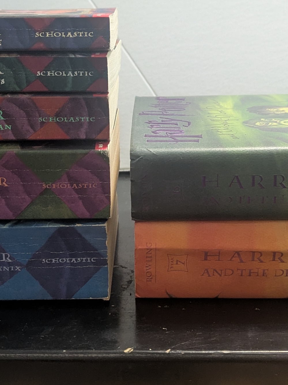 Complete Harry Potter Set 1-7 J.K. Rowling Scholastic Books - Good Use